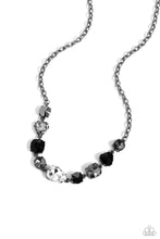 Load image into Gallery viewer, Emphatic Edge - Black Gunmetal Necklace