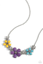 Load image into Gallery viewer, Growing Garland - Purple Necklace