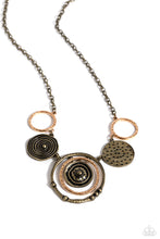 Load image into Gallery viewer, Mysterious Masterpiece - Brass Necklace