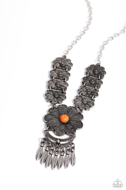 A La ROGUE - Orange Necklace