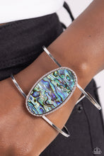 Load image into Gallery viewer, Enigmatic Energy - Blue Cuff Bracelet