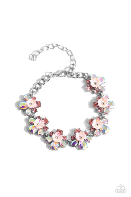 Floral Frenzy - Pink Bracelet