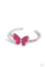 Load image into Gallery viewer, Particularly Painted - Pink Cuff Bracelet