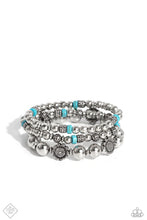 Load image into Gallery viewer, Garden Party Passion - Blue Bracelets