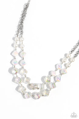 Eclectic Embellishment - White Necklace