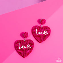 Load image into Gallery viewer, Sweet Seeds - Pink Post Earrings