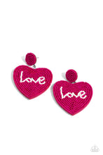 Load image into Gallery viewer, Sweet Seeds - Pink Post Earrings