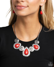 Load image into Gallery viewer, Rustic Remix - Red Necklace