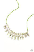 Load image into Gallery viewer, Punk Passion - Green Necklace