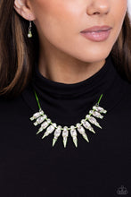 Load image into Gallery viewer, Punk Passion - Green Necklace