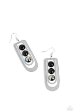 Load image into Gallery viewer, Layered Lure - Black Earrings