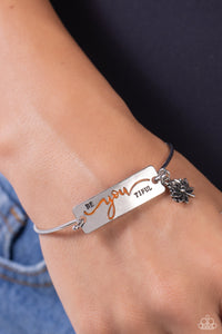 BeYOUtiful Bliss - Orange Bracelet