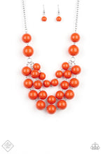 Load image into Gallery viewer, Miss Pop-YOU-larity - Orange Necklace