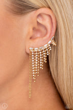 Load image into Gallery viewer, Tapered Tease - Gold Ear Crawler Earrings