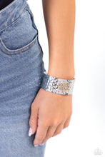 Load image into Gallery viewer, Speckled Sparkle - Brown Cuff Bracelet