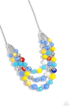 Load image into Gallery viewer, Summer Scope - Blue Necklace