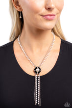 Load image into Gallery viewer, I Pinky SQUARE - Black Necklace