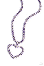 Load image into Gallery viewer, Flirting Fancy - Purple Necklace