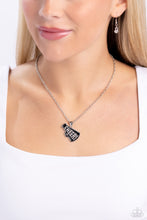 Load image into Gallery viewer, Cheer Champion - Black Necklace