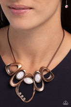 Load image into Gallery viewer, Gleaming Gala - Copper Necklace