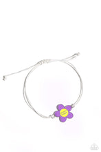 Load image into Gallery viewer, Choose Cheer - Purple Sliding Knot Bracelet