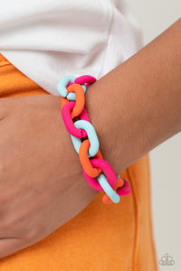 Go the Extra SMILE - Pink Bracelet