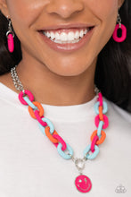 Load image into Gallery viewer, Speed SMILE - Pink Necklace