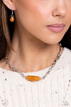 Load image into Gallery viewer, Cavern Class - Orange Choker Necklace