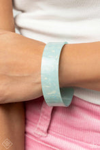 Load image into Gallery viewer, Pastel Pairing - Blue Cuff Bracelet