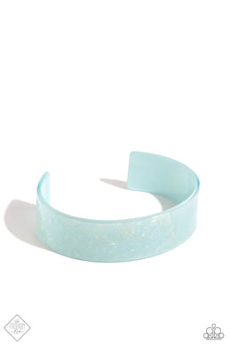 Pastel Pairing - Blue Cuff Bracelet