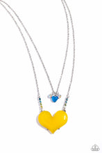 Load image into Gallery viewer, Heart-Racing Recognition - Yellow Necklace