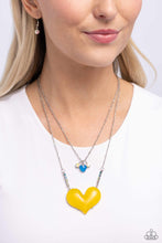 Load image into Gallery viewer, Heart-Racing Recognition - Yellow Necklace