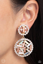 Load image into Gallery viewer, Gasp-Worthy Glam - Gold Clip-On Earrings