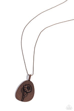 Load image into Gallery viewer, Sunflower Shift - Copper Necklace