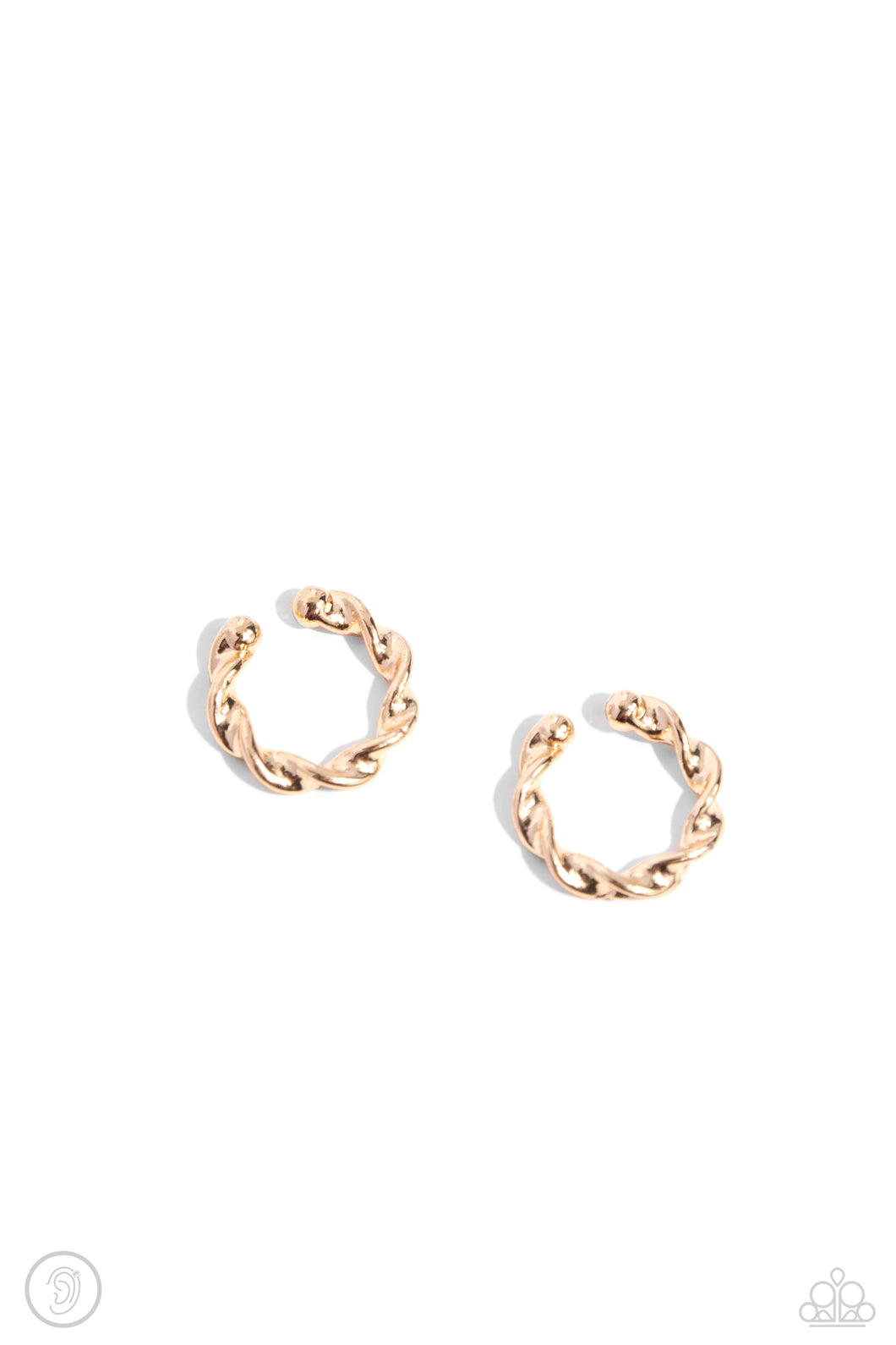 Hey, Hot CUFF! - Gold Cuff Earrings