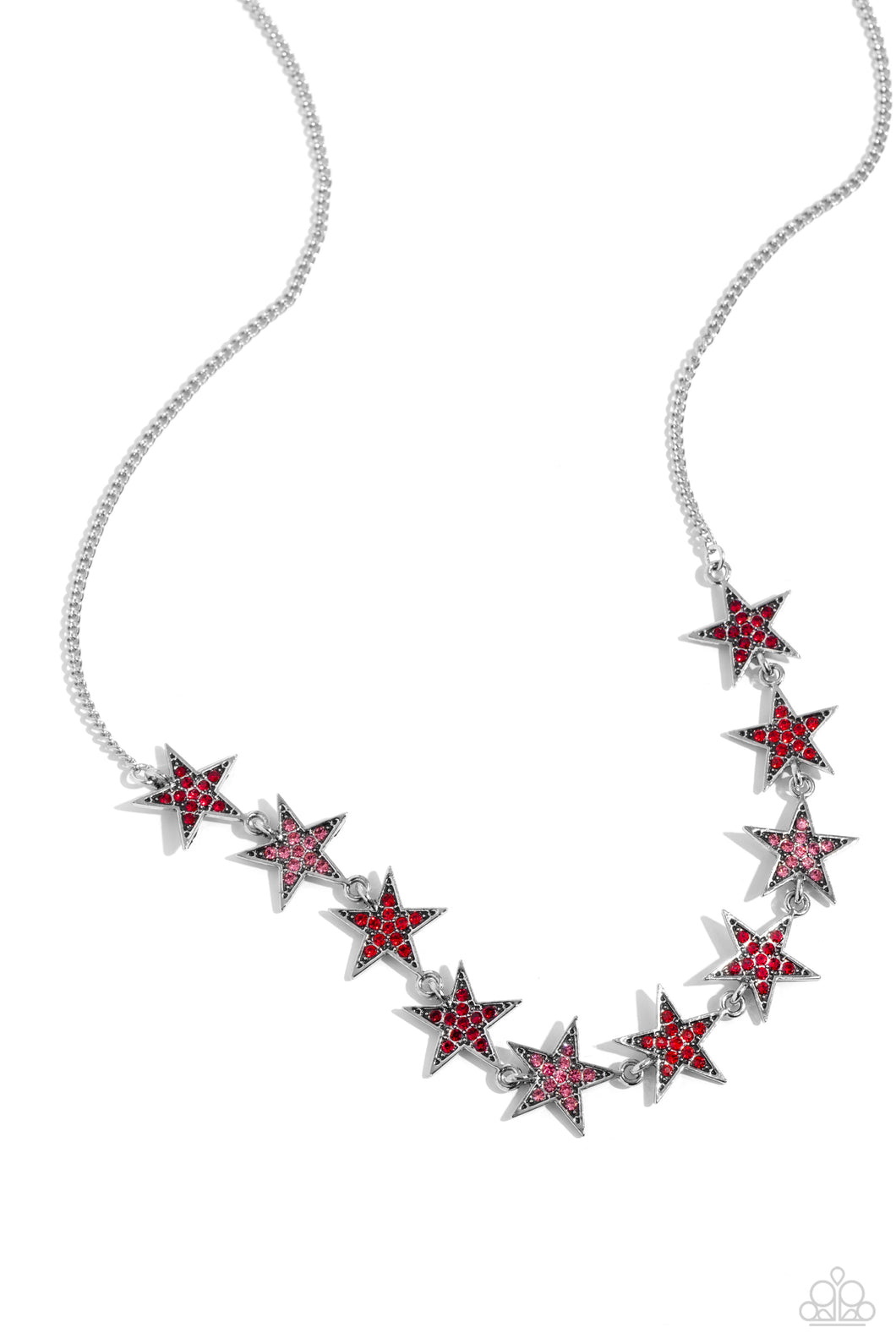 Star Quality Sensation - Red Necklace