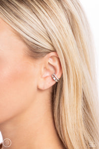 Dont Sweat The Small CUFF - White Cuff Earrings