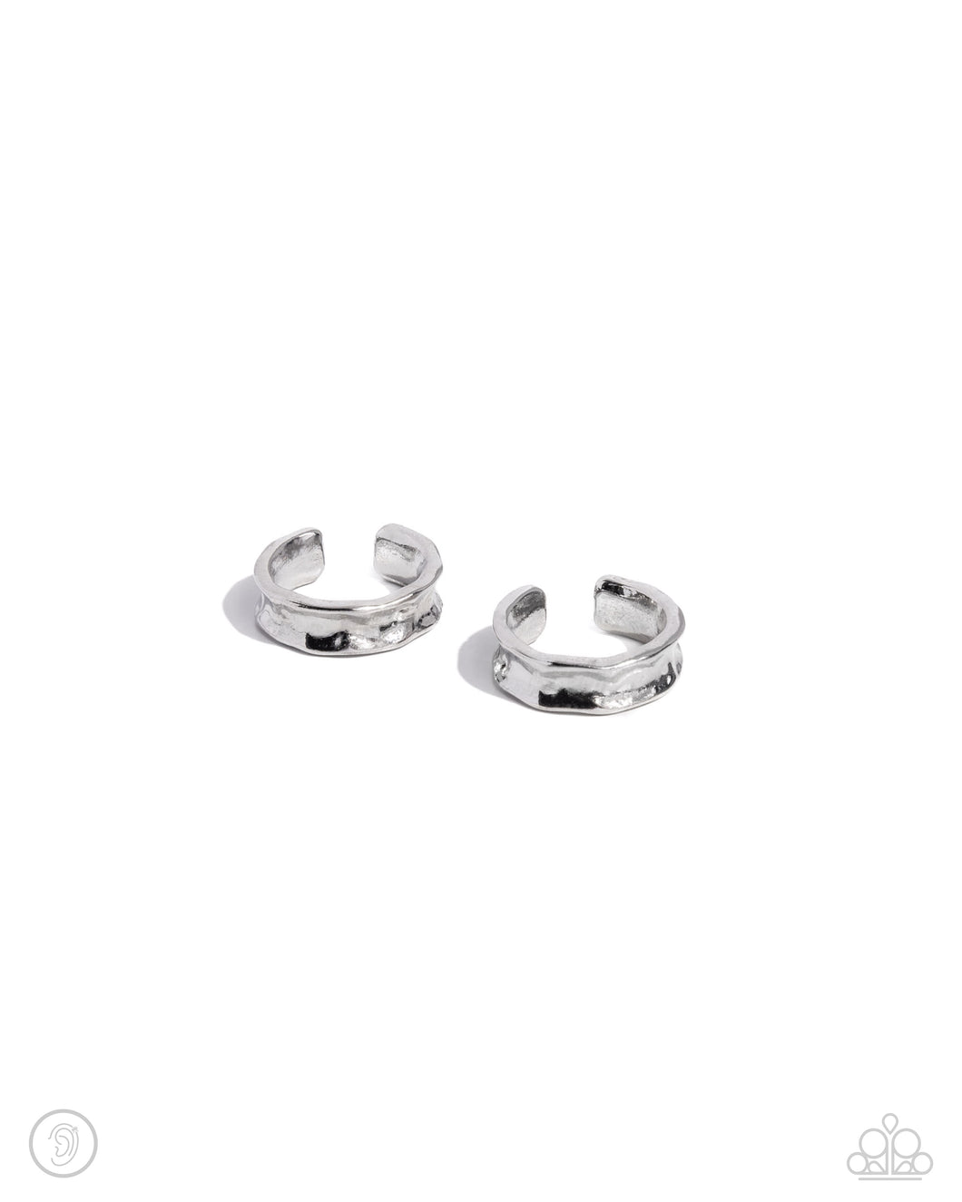 CUFF Call - Silver Cuff Earrings