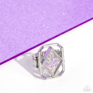 Diamond in the STUFF - Purple Ring