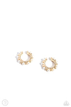 Load image into Gallery viewer, Bubbly Basic - Gold Cuff Earrings