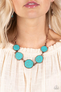 Santa Fe Flats - Copper Necklace