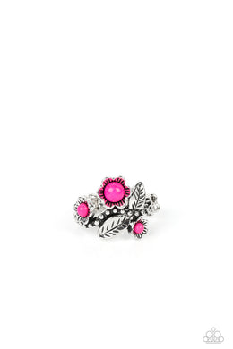 Wonderland Wildflower - Pink Dainty Ring