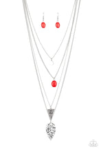 Load image into Gallery viewer, Grounded In ARTIFACT - Red Necklace