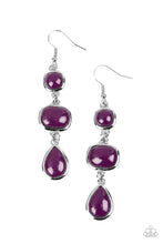 Load image into Gallery viewer, Fashion Frolic - Purple Earrings