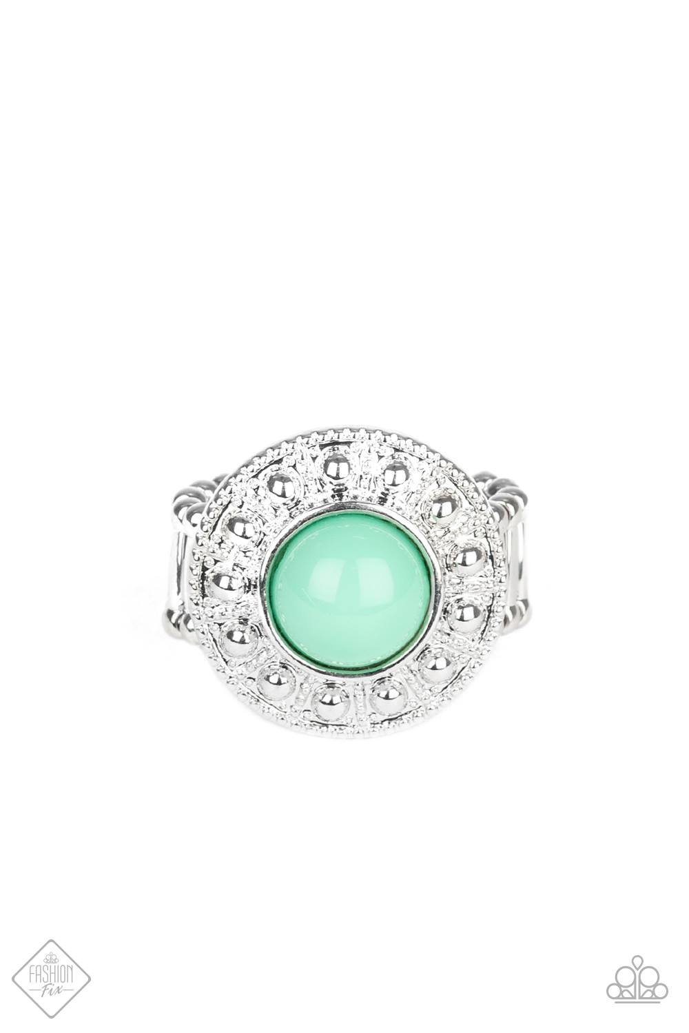 Treasure Chest Shimmer - Green Ring