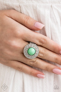 Treasure Chest Shimmer - Green Ring