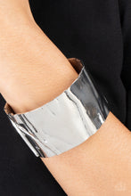 Load image into Gallery viewer, Modern Metallurgy - Silver Cuff Bracelet