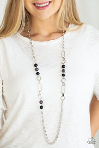 CACHE Me Out - Black Necklace