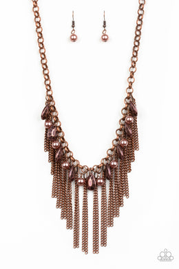 Industrial Intensity - Copper Necklace