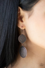 Load image into Gallery viewer, Road Trip Paradise - Copper Earrings